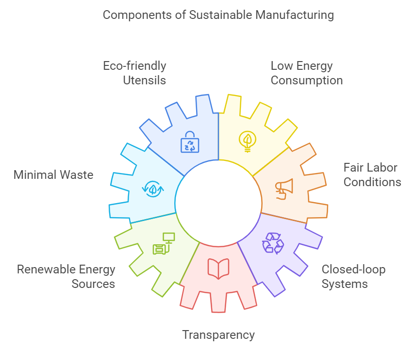 components of sustainable manufacturing