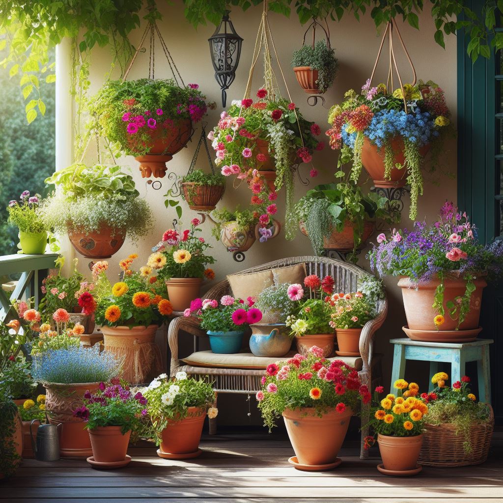 Low-Maintenance Container Garden Ideas