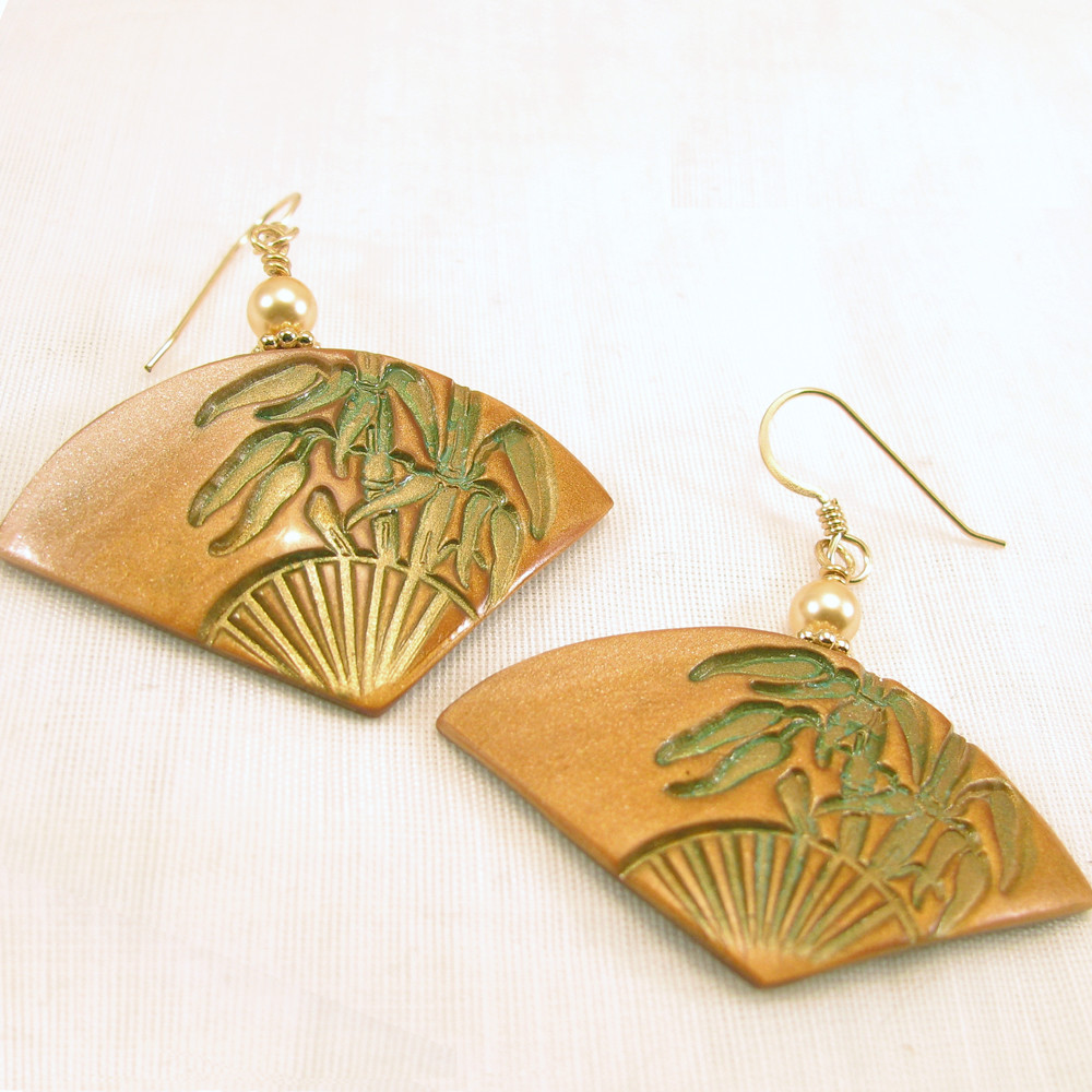 bamboo earrings