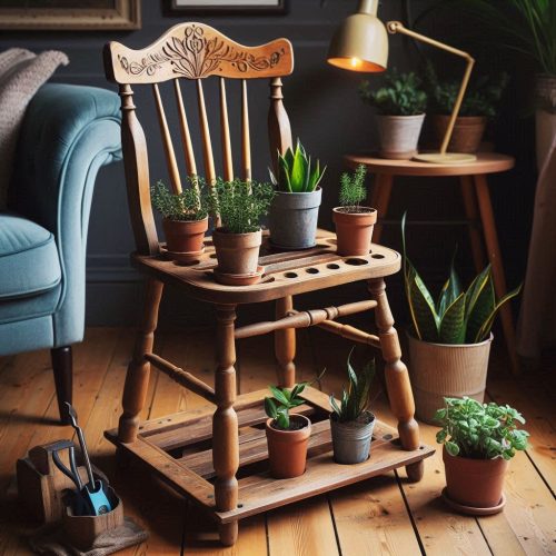 diy plant stand