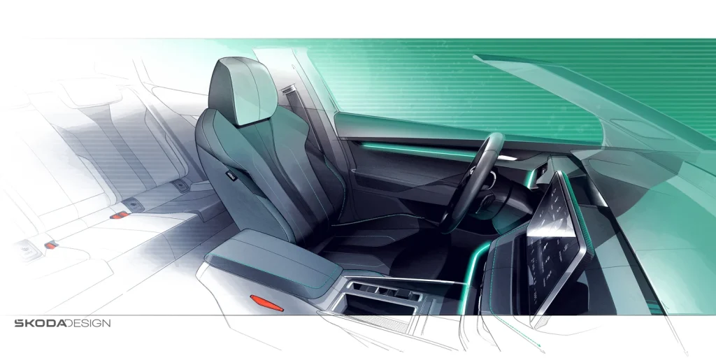 Škoda Elroq with Sustainable Interior Materials