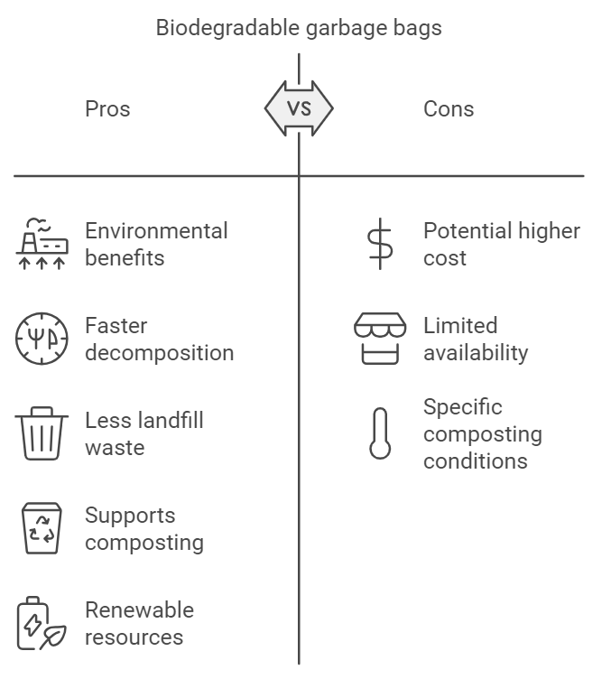 Benefits of Using Biodegradable Garbage Bags